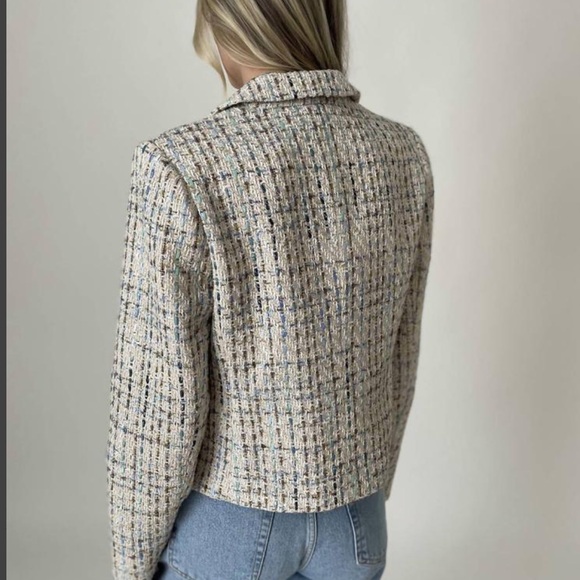 Women’s Six/Fifty - Katy Tweed Textured Blazer - Picture 15 of 15